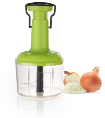 Paresh Enterprise 2-in-1 Push Chopper Press Type| ABS Plastic Heavy Push Chopper Vegetable & Fruit Chopper