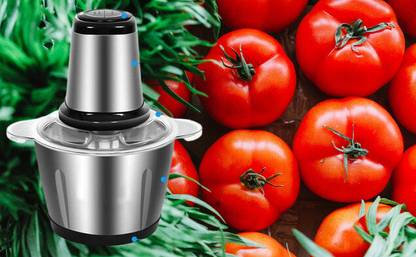 Opulent by OPULENT compact meat processor Electric Vegetable & Fruit Grater & Slicer