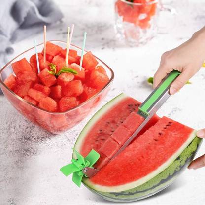 NCRY Efficient Watermelon Cutter – Easy and Mess-Free Slicing Tool Pack Of 1 Watermelon Chopper