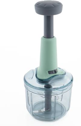 MAGICSPOON Chopper, Onion Chopper, Vegetable Chopper, Onion Cutter (Pink,900 ml,4 Blades) Vegetable & Fruit Chopper