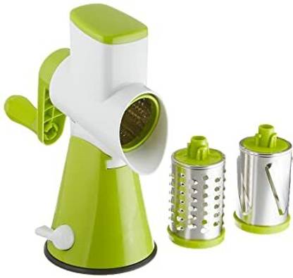 VRLSE 4 IN 1 THE MULTI-UTILITY ROTARY SLICER GRATER WITH 4 COLORFUL DRUM Vegetable Chopper
