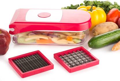 BLLUEX Manual Vegetable and Fruit Chopper Cutter Grater Slicer, Dicer, Fruit Slicer Vegetable & Fruit Chopper