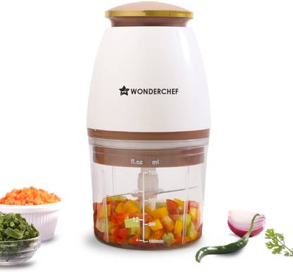 WONDERCHEF Nutri-Chop Pearl 4 Blade Electric Vegetable Chopper