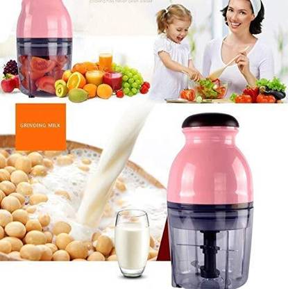 WunderVoX Portable Blender/Mixer/Grinder/Chopper/Capsule Cutter Electric Vegetable & Fruit Slicer