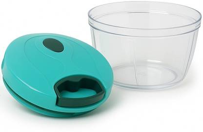 Gelbero Manual Food Chopper with Pull Cord – Ideal for Onions & Tomatoes Vegetable & Fruit Chopper