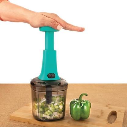 Senso by Max Senso Push Chopper for Multiple choppings Foods Like Onions Garlic Nuts Egg and More Vegetable & Fruit Chopper