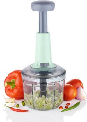 Ecodex Push Chopper Quick Chopper Chop & Churn Vegetables & Dry Fruits Vegetable & Fruit Chopper