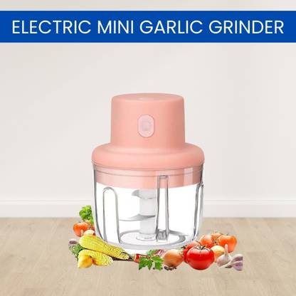 SACRO Mini Rechargeable Chopper, Electric Chopper for Onion, Garlic and VegetableC54 Electric Vegetable & Fruit Chopper