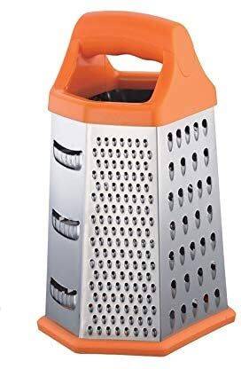 mahostav by NA Multi Purpose 6 Side Stainless slider Vegetable & Fruit Grater
