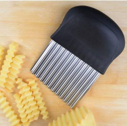 HomeHunt Potato Slicer For Chips|Vegetable & Fruit Deep Wavy Crinkle Ripple Cutter Tool Vegetable & Fruit Slicer