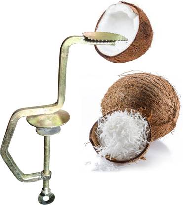 Sky Kitchen CoConut Scraper Grater Fit To Easy Table or Kitchen Slab Grater Coconut Chopper