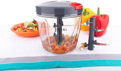 DDecora Heavy Duty 1000ml Unbrekable Vegetable Chopper & Cutter Vegetable & Fruit Chopper  (1) at Rs. 129