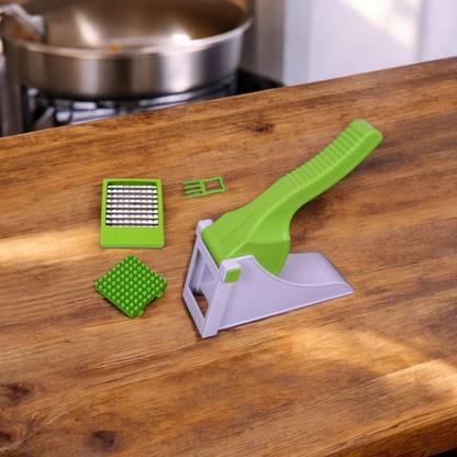 HASHONE Plastic French Fry Chipser, Potato Chipser/Potato Slicer Vegetable & Fruit Chopper
