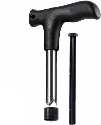Wembley by chopper Stainless Steel Anti-Rust Coconut Knife Opener Tool Plastic Handle Opening 1 Pc. Coconut Chopper