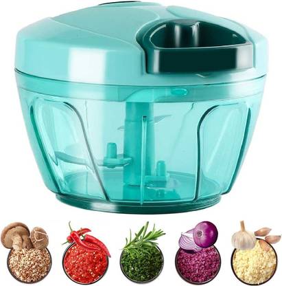 Zemlite by NA Manual Pull Hand Chopper chopper Vegetable & Fruit Chopper