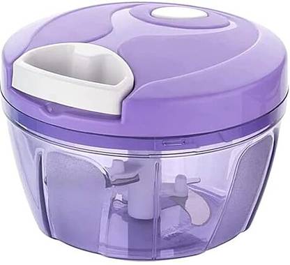 apexa by Apexa Manual Sharp Hand Hold Slicer 450ML With 3 Steelness Steel Blades Vegetable & Fruit Chopper