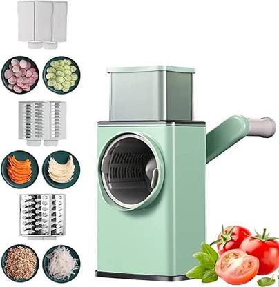 Krupasadhya by KRUPANIDHI Multifunctional Vegetables Chopper Slicer Kitchen Salad Cutter Electric Vegetable & Fruit Chopper