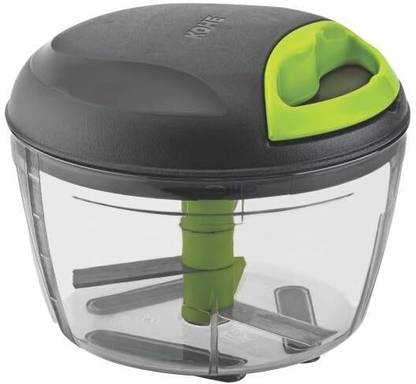 Kohe Kohe Manual Vegetable Chopper & Handy with 3 Blades Vegetable & Fruit Chopper