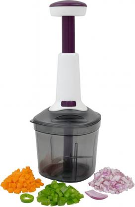 HARMI ENTERPRISE Push Chopper 1100ml Manual Vegetable Cutter Kitchen Tool Vegetable & Fruit Chopper