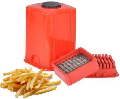 BOLDIN Potato and Vegetable Cutter French Fries Slicer Chips chipser (Multicolor Potato Grater & Slicer