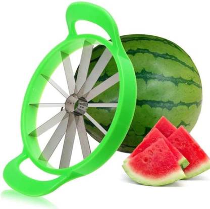 Toxen 12 Slices Melon Watermelon, Pineapple, Apple or Cantaloupe Slicer/Cutter/Knife Vegetable & Fruit Slicer
