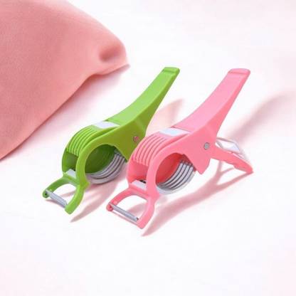 winger Multipurpose 2 in 1 Vegetable and Fruit Cutter & Peeler Vegetable & Fruit Chopper