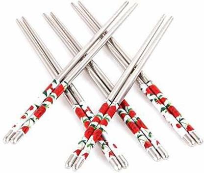 BIRONZA Decorative, Eating, Training Stainless Steel Chinese, Japanese, Korean, Vietnamese Chopstick