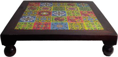Vandana Collection Bajat Wooden All Purpose Chowki