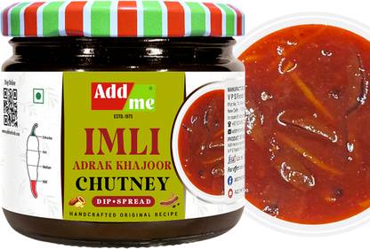Add me Sweet |Spicy|Tangy Imli adrak khajoor chutney, Tamarind Ginger Dates dip spread Chutney Granules