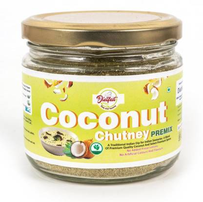DIETFEST Coconut Chutney Mix - Instant and Flavorful Chutney Powder for Idli, Dosa & More Chutney Powder