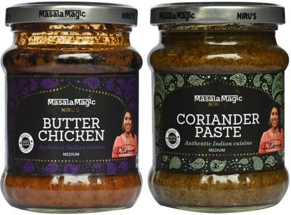 MASALA MAGIC KORANDER PASTE & BUTTER CHICKEN PASTE FRESH READY TO COOK Chutney Paste