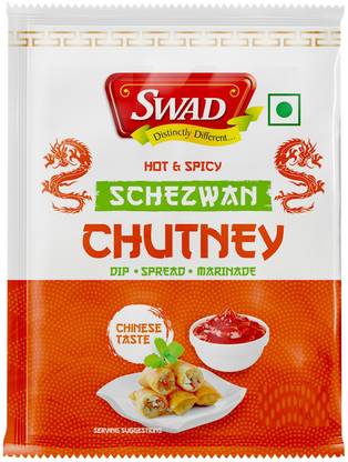 SWAD Hot & Spicy Schezwan 2kg | Dip | Spread | Chutney | Marinate Chutney Paste
