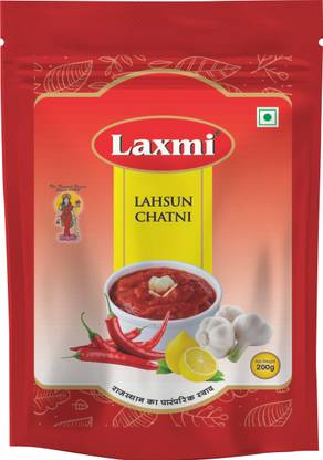 LAXMI Combo of Rajasthani Garlic Chutney | 200g Each Chutney Paste (2x200 g) Chutney Paste