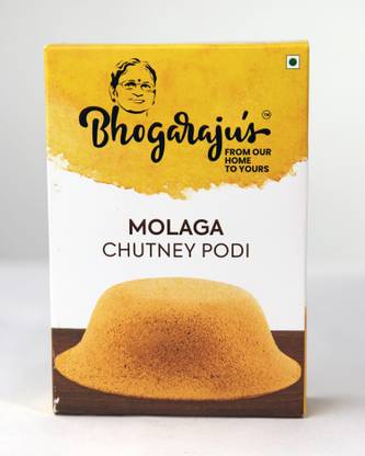 Bhogarajus Healthy & Tasty Ready to Eat Molaga Chutney Pudi 100g Chutney Powder