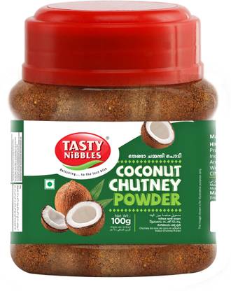Tasty Nibbles Ready To Eat Coconut Chutney Powder 100g|No Added Preservatives Chutney Powder