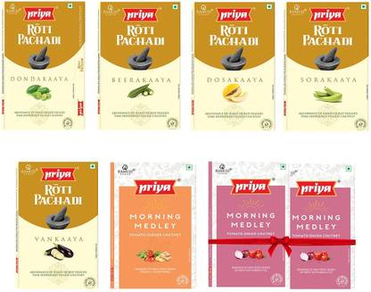 Priya Combo Roti Chutney( Pachadi) Chutney Powder