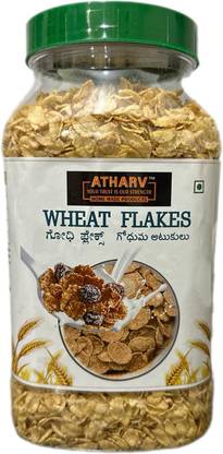 ATHARV WHEAT FLAKES I FRIED GODI FLAKES Chutney Granules