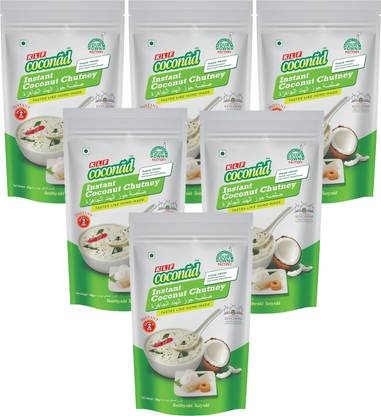 KLF coconad Instant Coconut Chutney 50 Gm (Plain) Chutney Powder