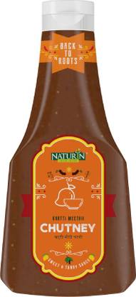 Naturin Khatti Meethi Chutney | Sweet & Tangy Chutny | 100% vegetarian Chutney Paste