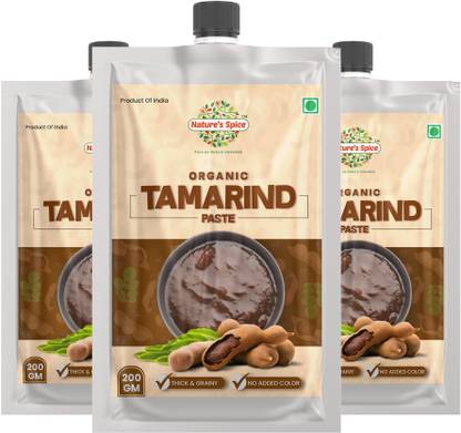 Nature's Spice Tamarind Paste - 600 Grams, Sour & Sweet Chutney Paste