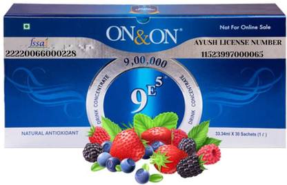 on and on Elements On & On 9E5 Drink Juice Concentrate - Natural Antioxidant Juice