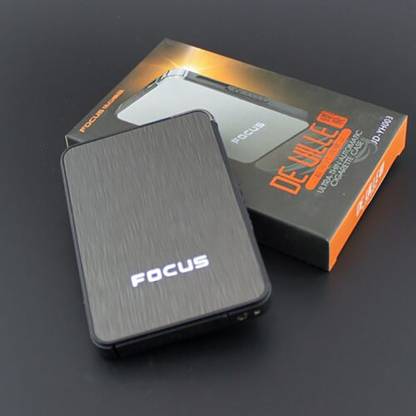VIOVI YH003-GR Automatic Loading Cigarette Case Dispenser with Built in Torch Lighter Pocket Lighter