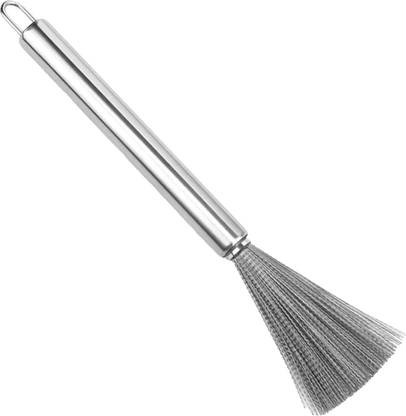 Mezon Stainless Steel Cleaning Brushes with Handle Wire Brush Cleaning Caddy