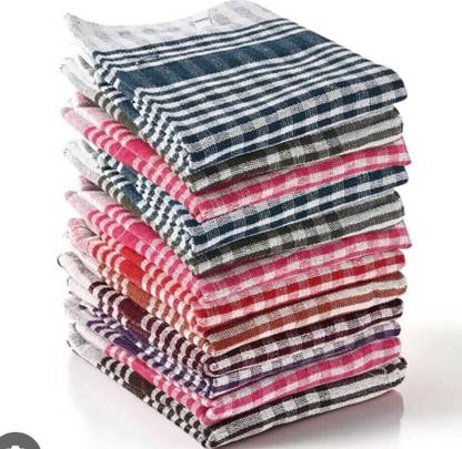 HSD KITCHEN DUSTER NAPKIN MULTI COLOR Wet and Dry Cotton Cleaning Cloth