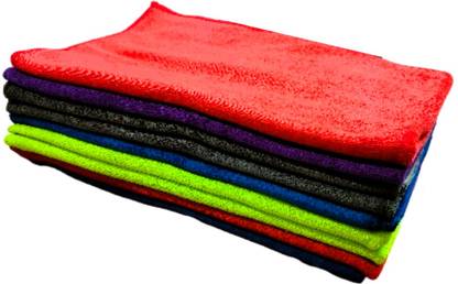 KitchenEZ Multipurpose Microfiber Cleaning Cloth (40x60 Cms,) Wet and Dry Microfiber Cleaning Cloth