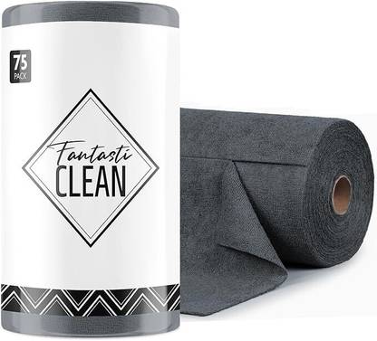 Fantasticlean Reusable, Washable & Ultra-Absorbent | Wet and Dry Microfiber Cleaning Cloth