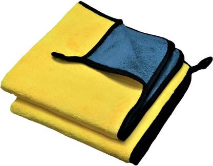 PITRADEV 700 GSM Cloth For Home,Kitchen,Laptop,Led,Camera,table,Car (SIZE 30*40 CM SET 2) Wet and Dry Microfiber Cleaning Cloth
