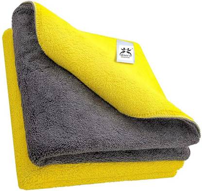 AM SAFE -X DELIVERING THE BEST Microfiber Cloth for Car Bike Cleaning and Detailing, Double Sided Multicolor Wet and Dry Microfiber Cleaning Cloth