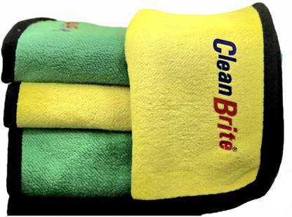 Clean Brite Advanced Microfiber Cloth for Effortless Cleaning: Cars, Bikes, Kitchens for Dry Microfiber Cleaning Cloth