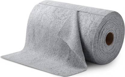 SHIVIT (Roll of 20 pcs) Microfiber Cleaning Cloth High Water Absorbent Towel Wet and Dry Microfiber Cleaning Cloth